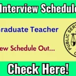 OPSC Post Graduate Teacher Interview Schedule 2025 Released Check Date Details at opsc.gov.in
